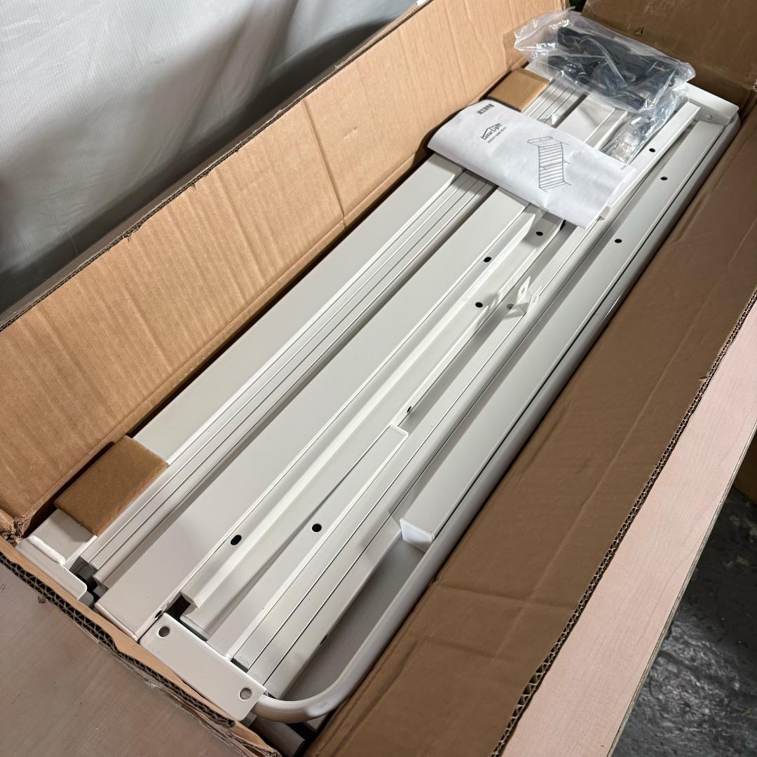 スチールパイプ ベッドフレーム 幅97.5奥行き217.5高さ69.5cm