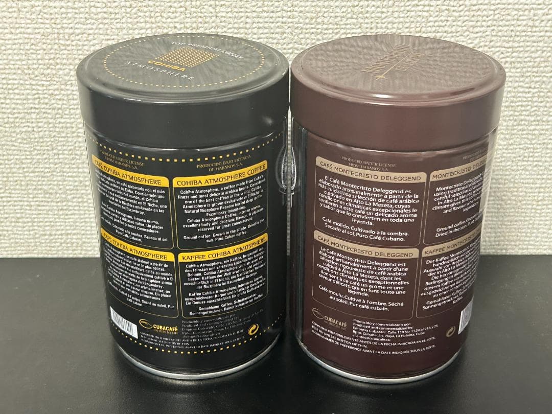 [新品未開封] キューバコーヒー COHIBA/モンテクリストセット 希少