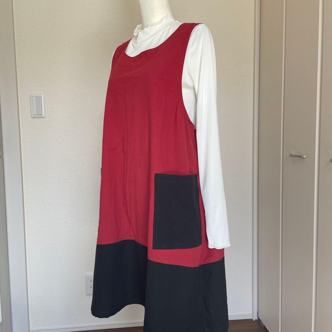 リンリン様　ワッシャーコットン　エプロン