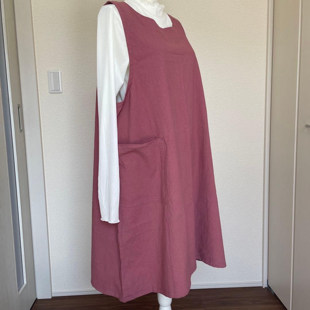 リンリン様　ワッシャーコットン　エプロン