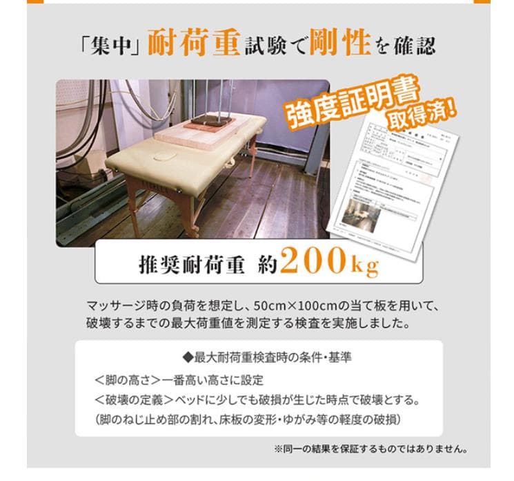 【送料込】新品未使用◇軽量 折りたたみベッド マッサージエステ(木製・有孔)