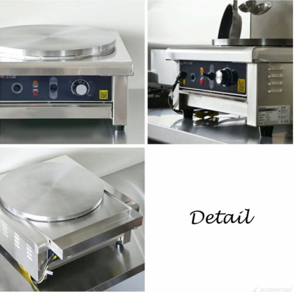 新品未開封　KIPROSTARクレープメーカー PRO-40CRP