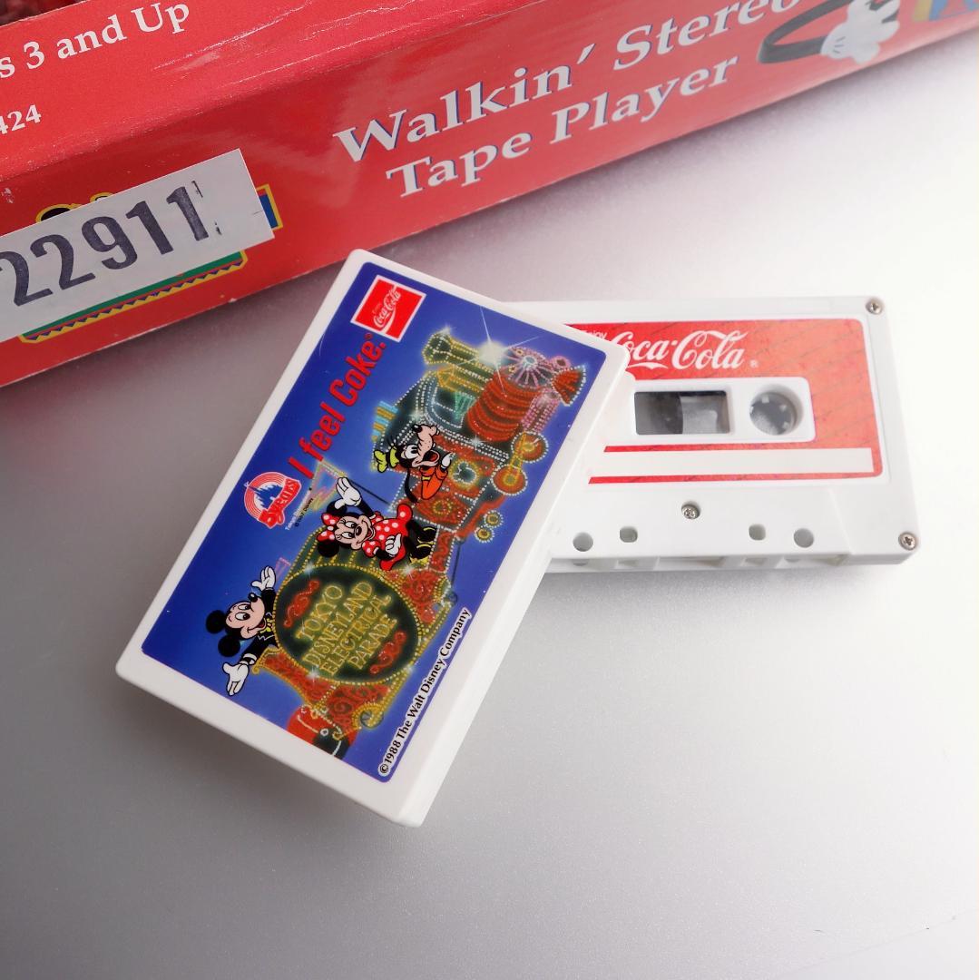 【未開封品】ディズニー レトロ ミッキー カセットテーププレーヤー ヘッドホン