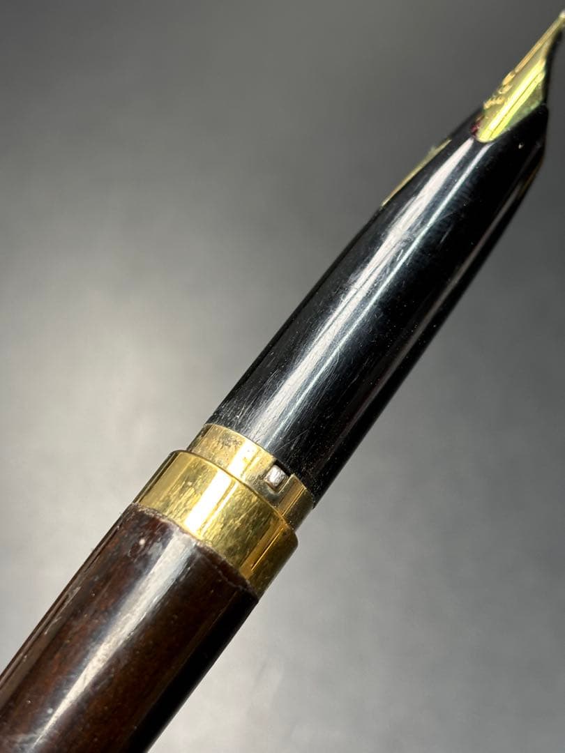 セーラー万年筆 黒檀 23K 希少アンティーク 世界の銘木シリーズ sailor