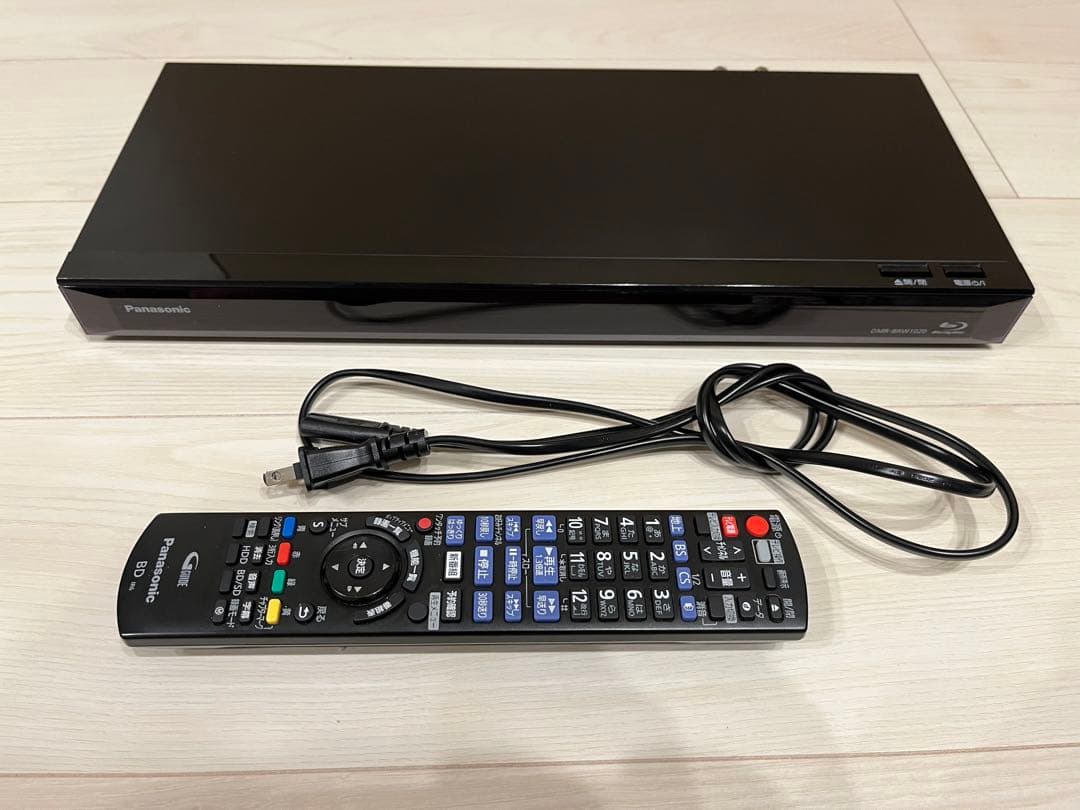 パナソニックブルーレイレコーダー DMR-BRW1020 中古☆番組同時録画可能
