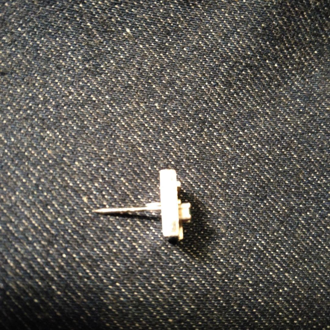 K14WG タイピン　ビンテージ　中古品　スーツ　ネクタイ