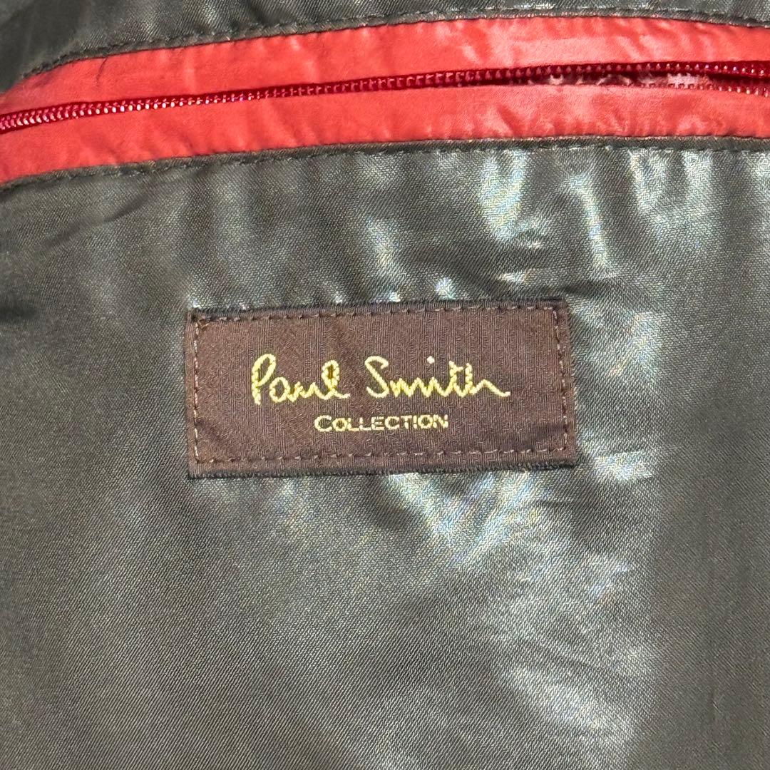 美品✨ ポールスミスコレクション　ファーダウン　2way 光沢　y2k
