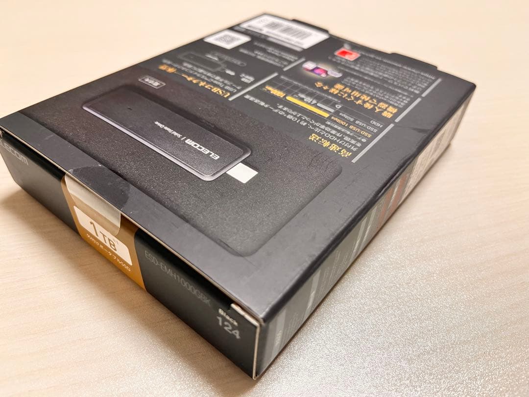 エレコム 外付けSSD エルゴラ