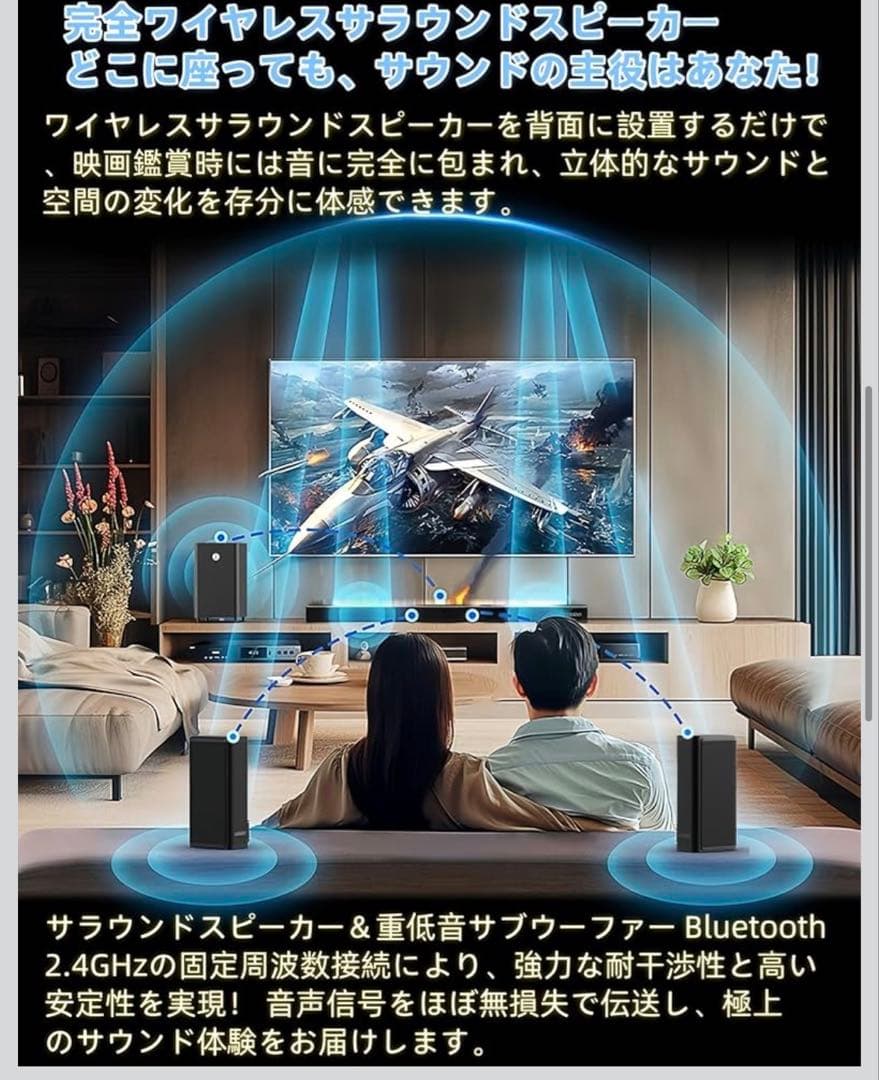 XDOBO Dolby Atmos 7.1.4 サラウンドシステム ワイヤレス