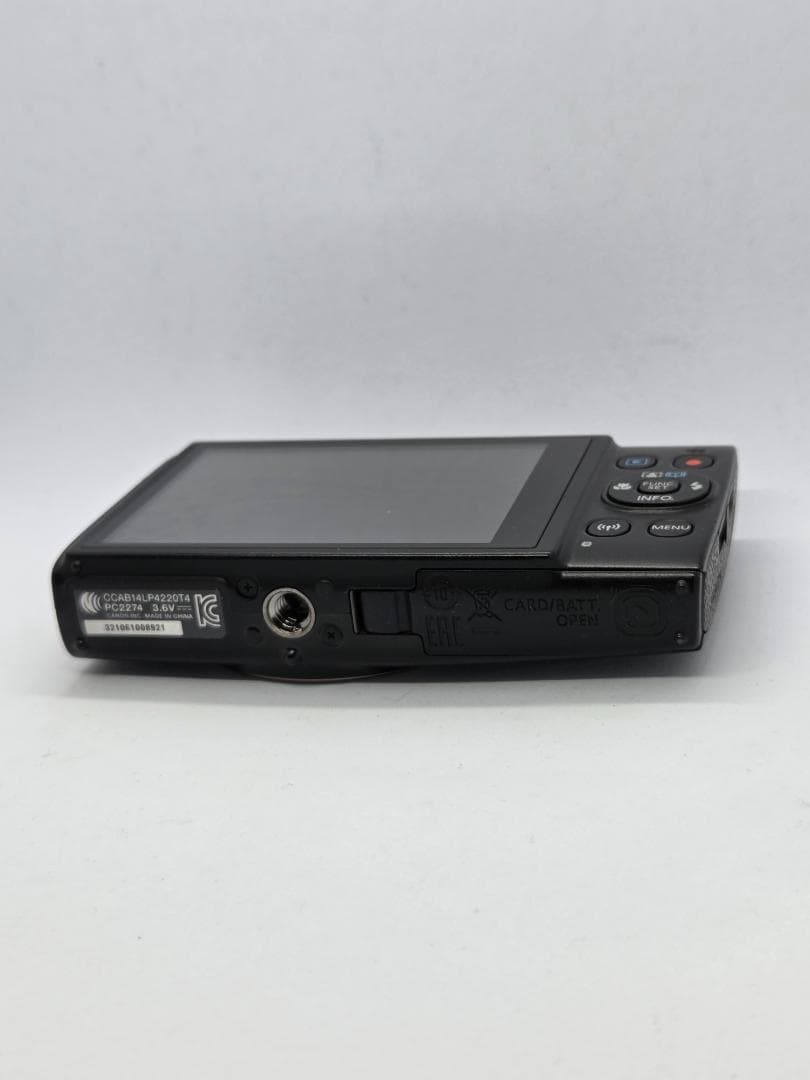 a*y様 キャノン Canon IXY 650 ブラック コンパクトデジタルカメ