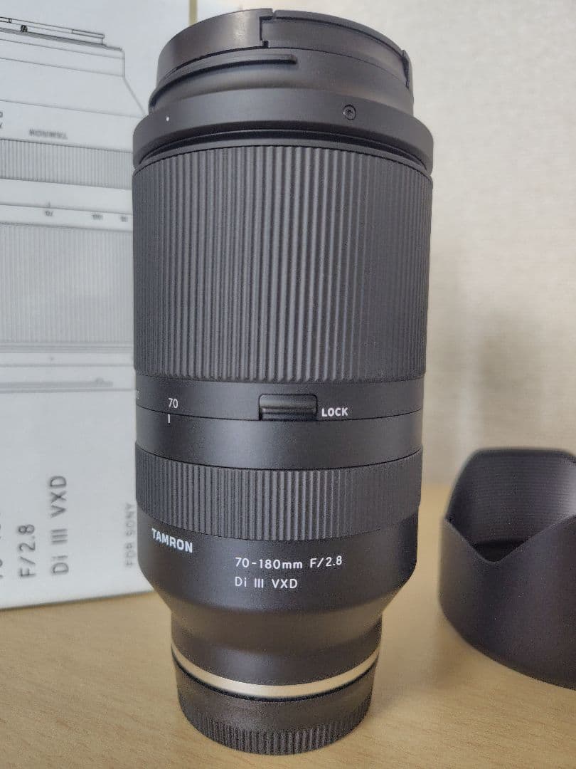 TAMRON 70-180mm F2.8 Di III VXD ソニー用
