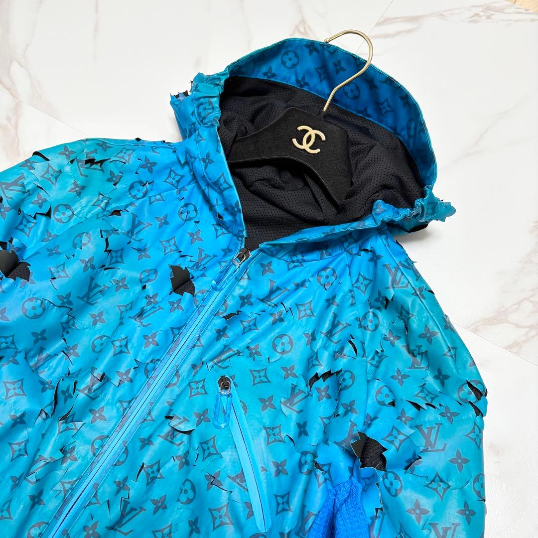 【国内限定2着】ルイヴィトン 2054 カモリーブス モノグラム ブルゾン