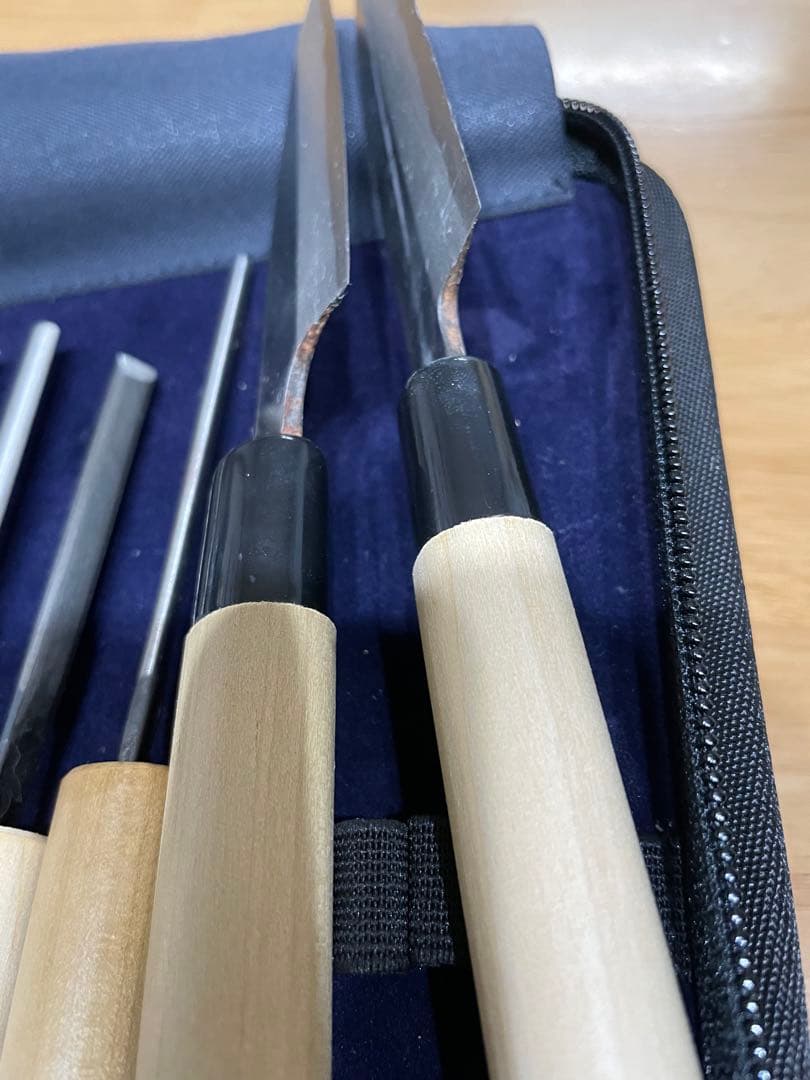 関西型　野菜抜細工セット•本職用むきものセット16点