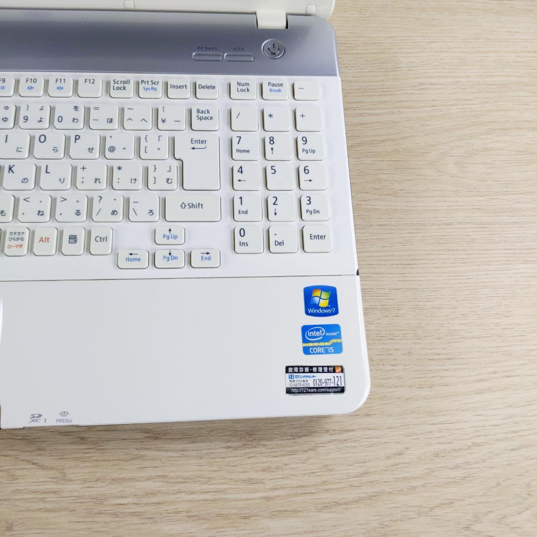 快適SSD！ Win11 Corei5 NECノートパソコン PC 初期設定済み