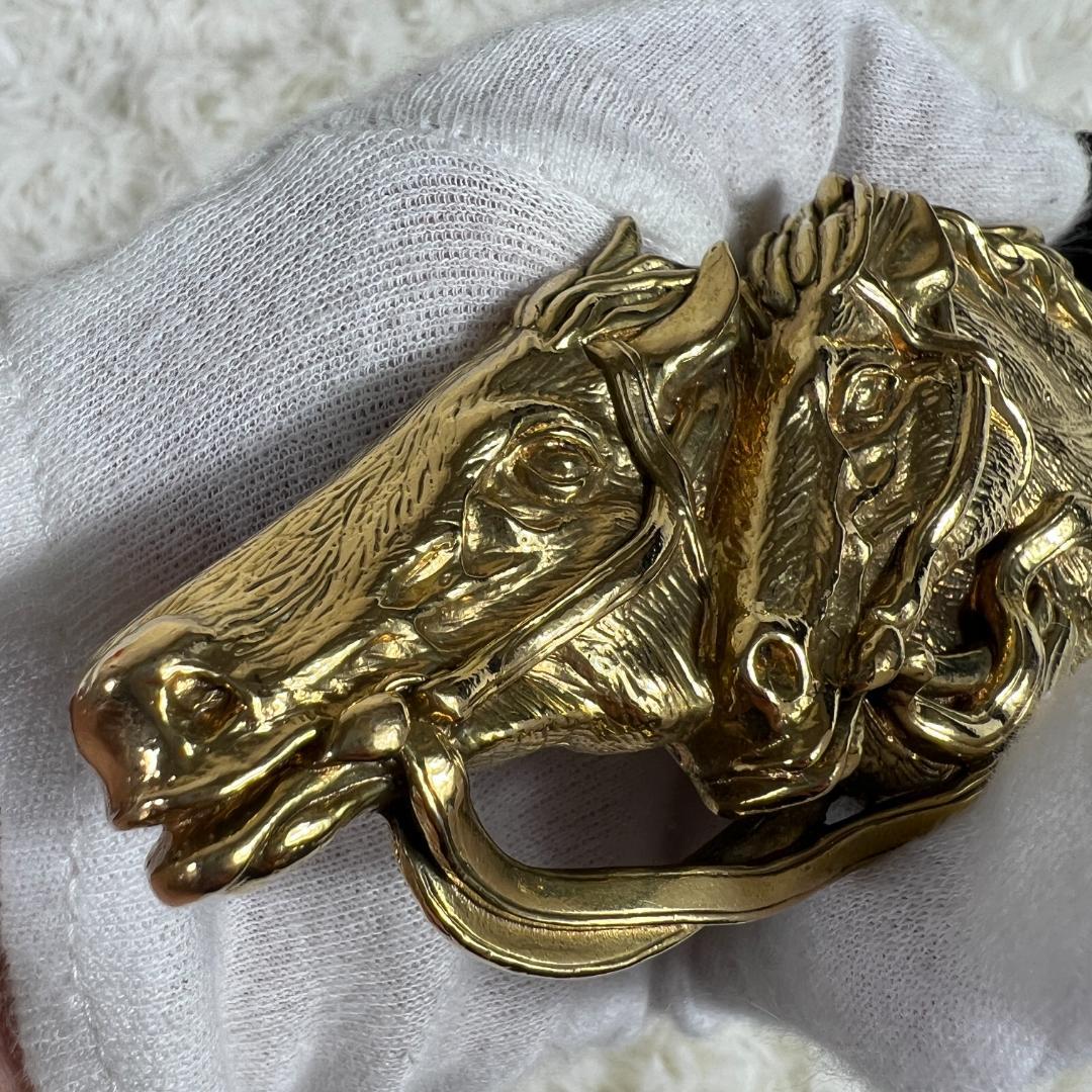 Ralph Lauren ヴィンテージ ベルト本革 レザー イタリア製レディース