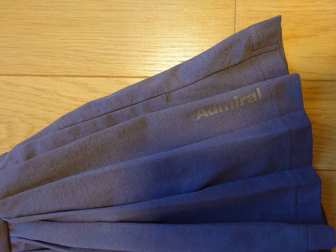 Admiral 2025FW プレスプリーツスコート
