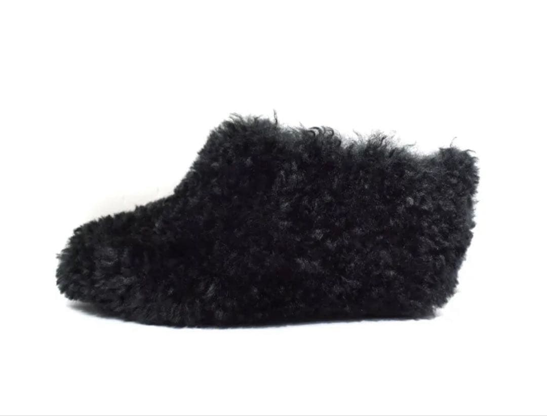 靴 HYKE FAUX SHEARING PUMPS