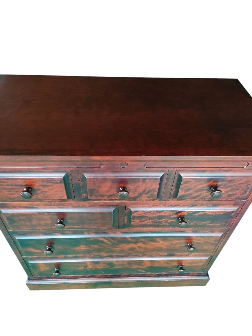 神居民芸家具　北海道民芸家具　無垢材　箪笥　チェスト　地域限定配送