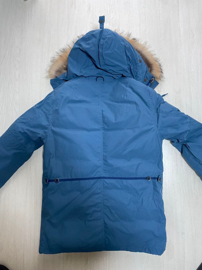 ダファーオブセントジョージ コート ダウンジャケット 青 XL