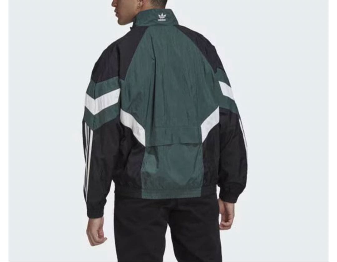 18時まで限定【美品】アディダス Rekiveトラック ナイロンジャケット M