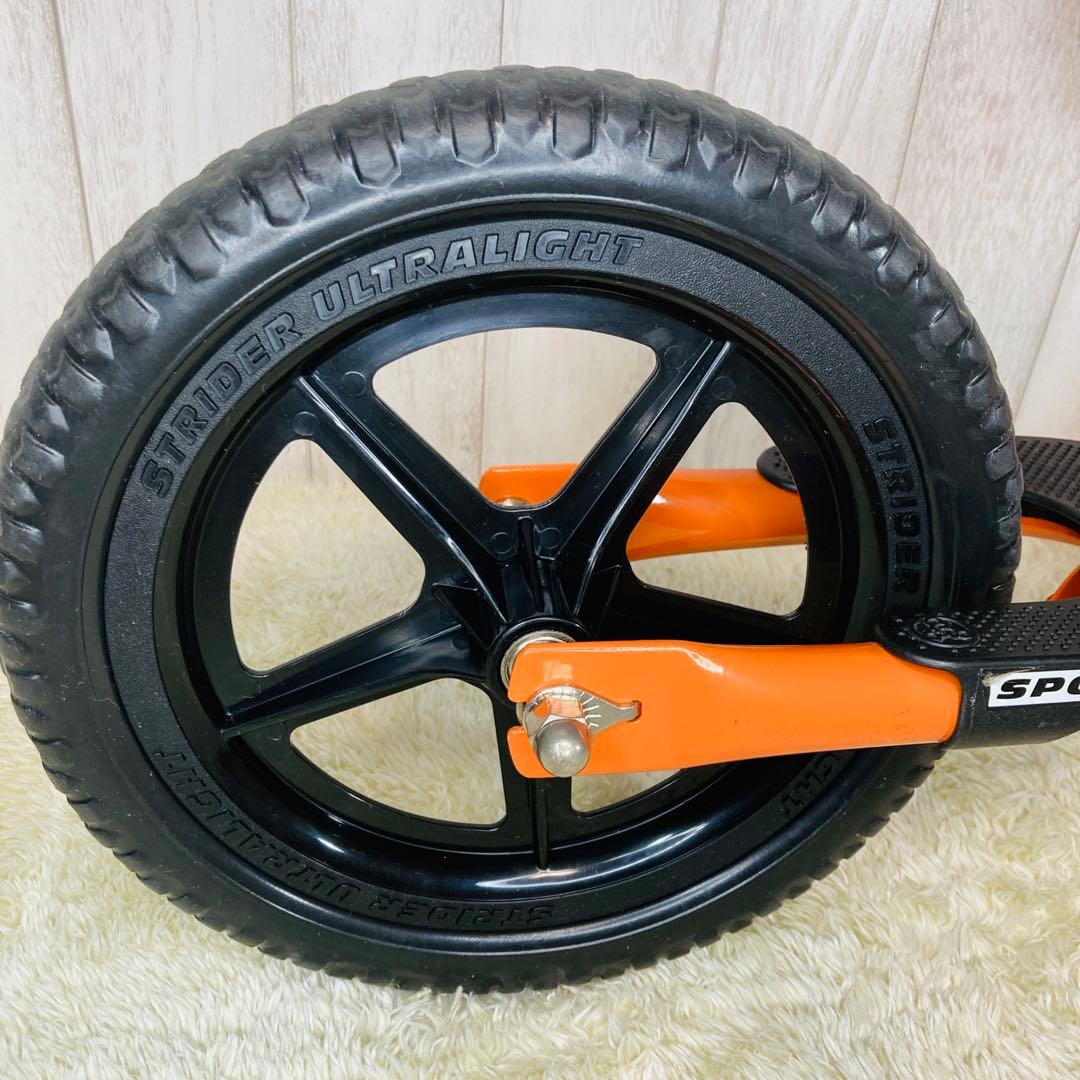 【極美品】ストライダー STRIDER 12インチ スポーツ オレンジ
