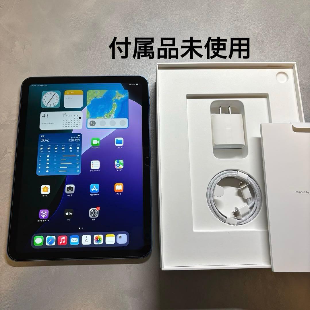【極美品】Apple iPad 第10世代 Wi-Fi 64GBブルー