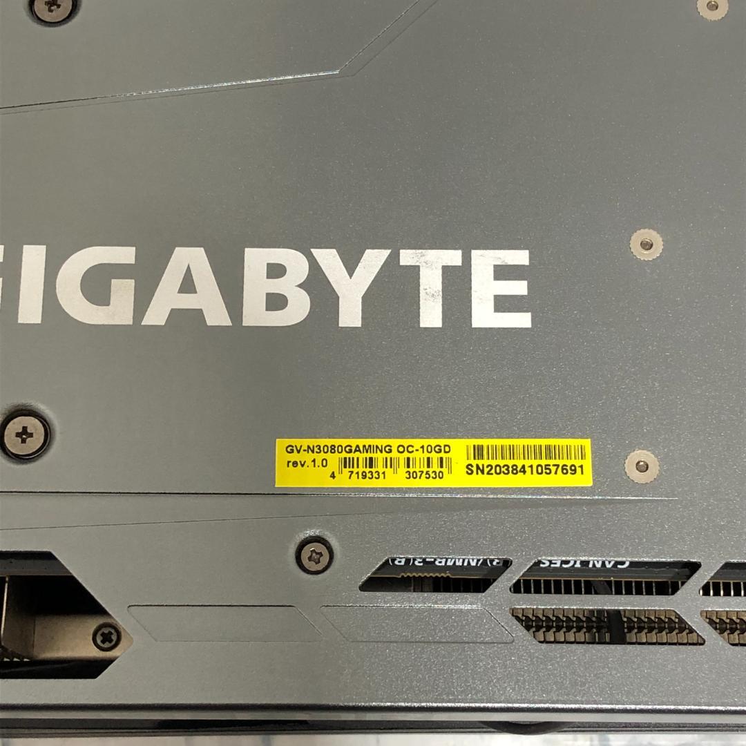 美品⭐︎GeForce RTX3080 GAMING OC 10GB GDDR6X
