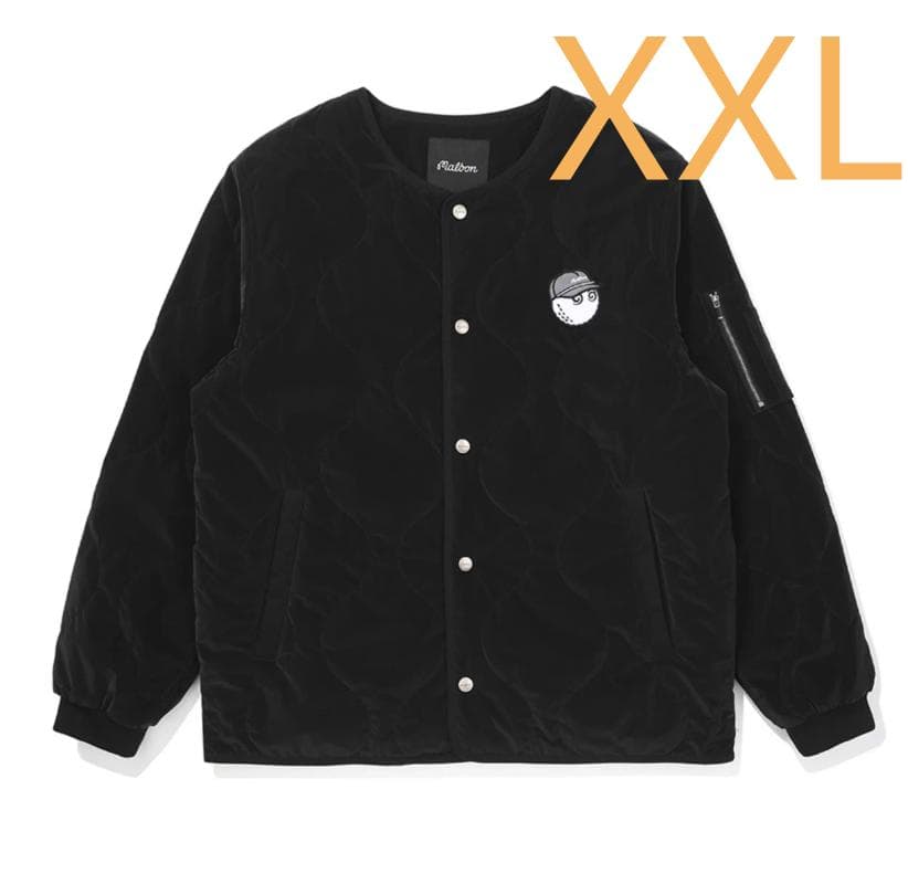 Malbon ゴルフ メンズ 中綿ジャケット 25AW 秋冬 新作黒/ベージュ✨