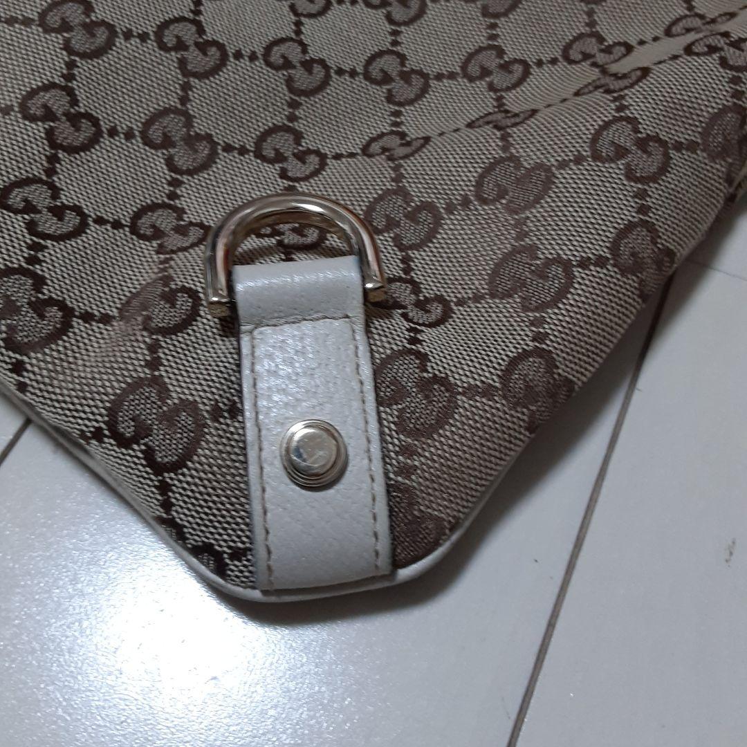 GUCCI グッチ アビー GGキャンバス ショルダーバッグ 斜め掛け