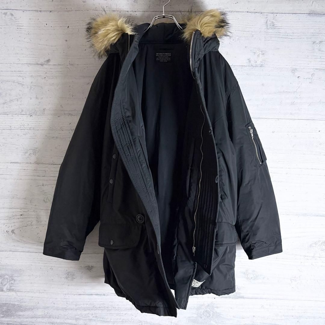 24FW ワコマリア N-3B フライトジャケット ファー L