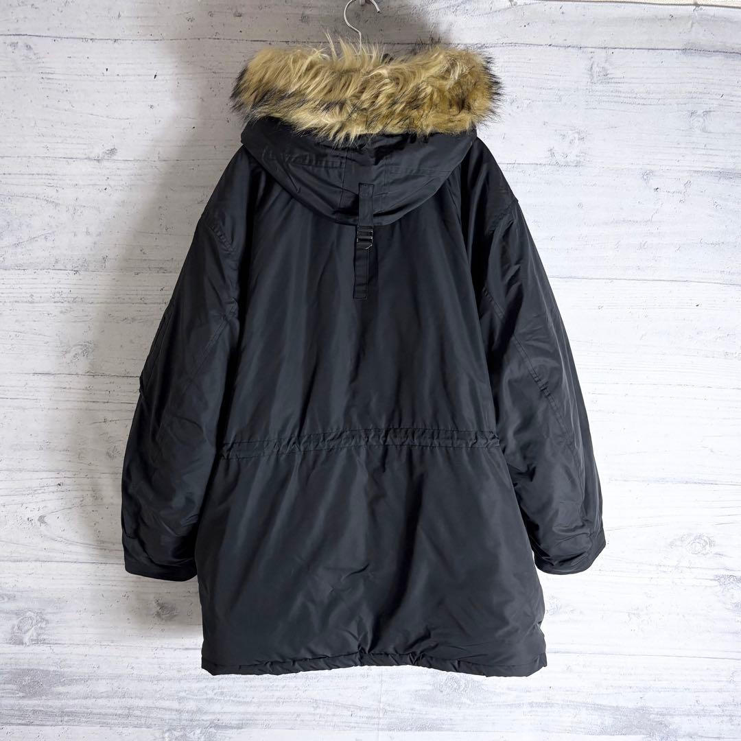 24FW ワコマリア N-3B フライトジャケット ファー L