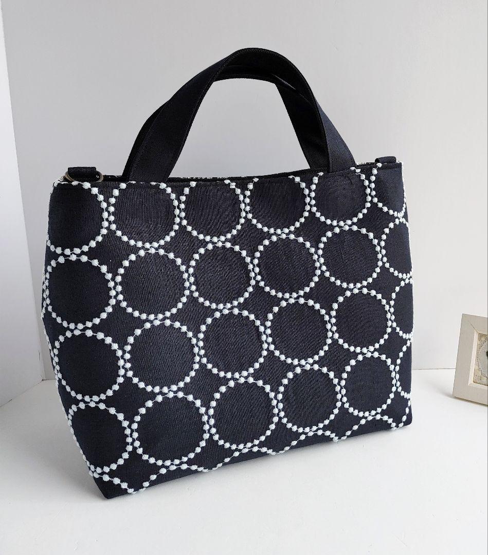 ミナペルホネン　neighborhood　パッチワーク2wayパニーニ風バッグ