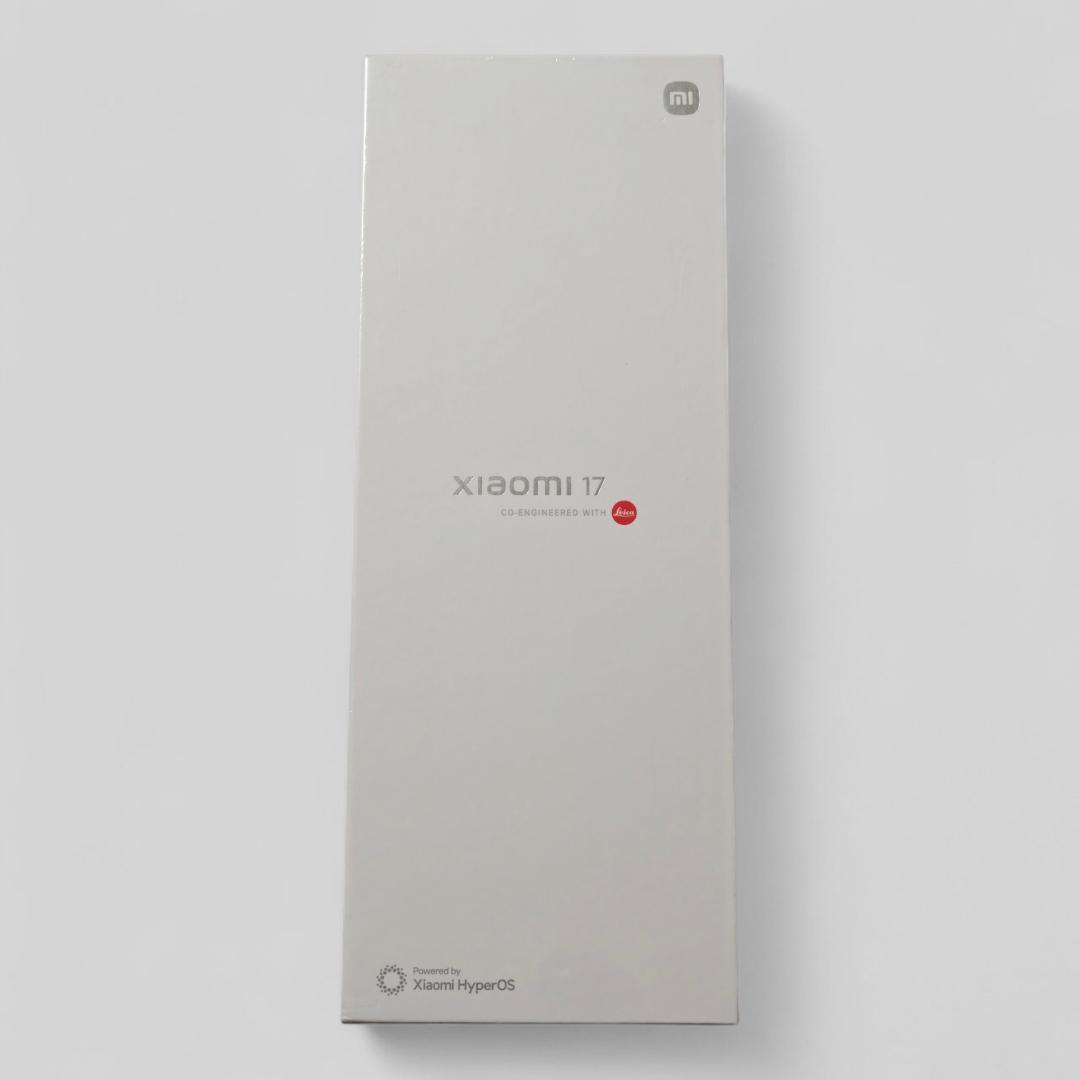 【新品未開封】XIAOMI 17 16GB/512GB 中国版