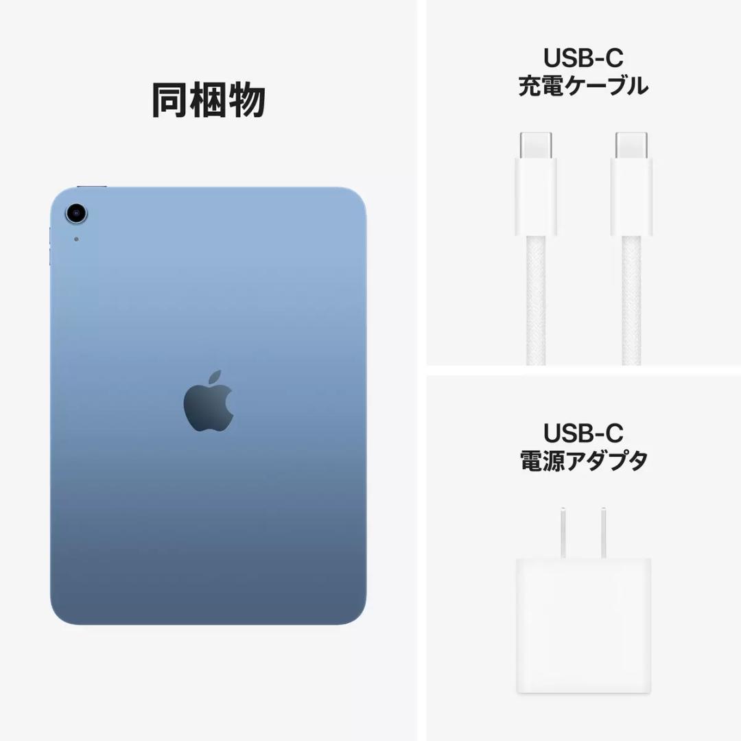 【新品未使用】Apple iPad（A16）Wi-Fi 256GB（ブルー）