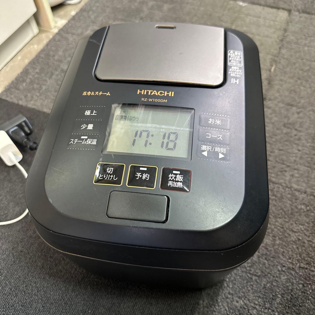 送料込み⭐︎日立 圧力IHジャー炊飯器 5.5合 RZ-W100DM