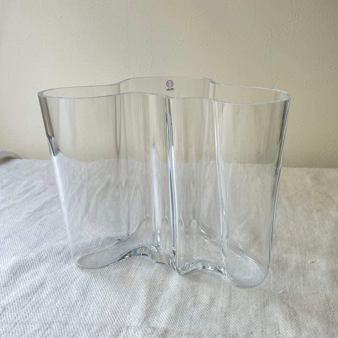  イッタラ アアルト フラワーベース 160mm クリア