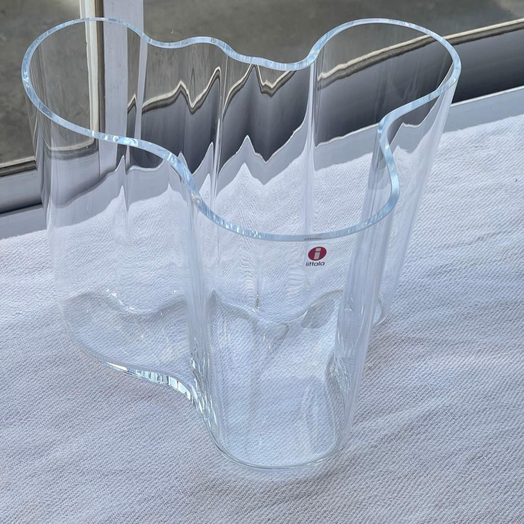  イッタラ アアルト フラワーベース 160mm クリア