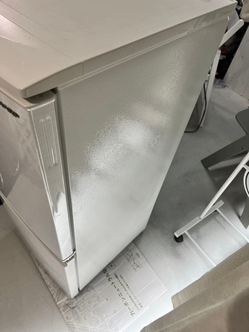 2019年製SHARP 冷蔵庫 SJ-D14F-W 100L ホワイト