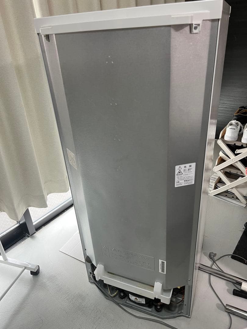 2019年製SHARP 冷蔵庫 SJ-D14F-W 100L ホワイト