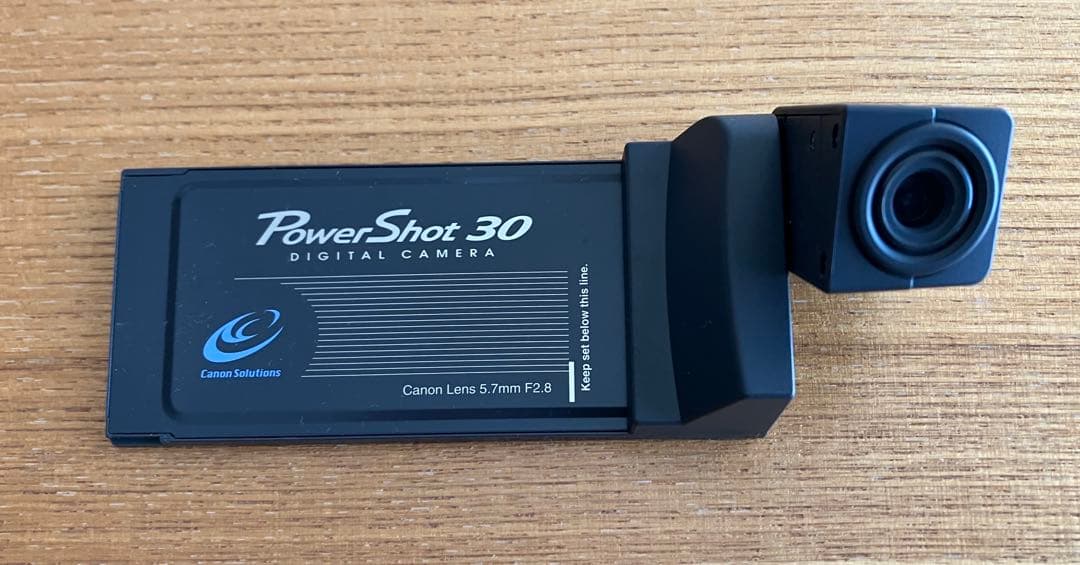 Canon PowerShot 30 PCカード型カメラ