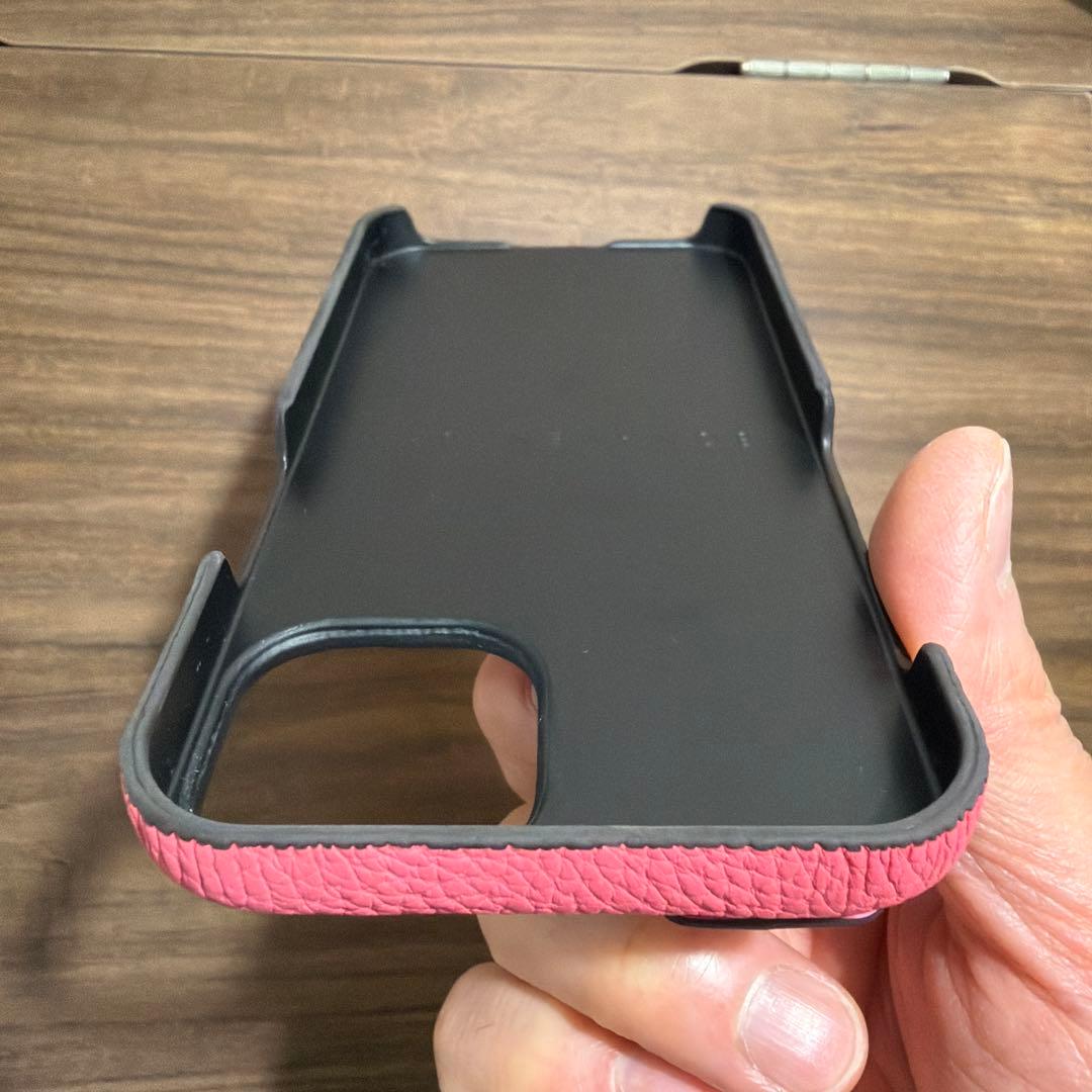 BONAVENTURA ピンク スマホケース iPhone14 ボナベンチュラ