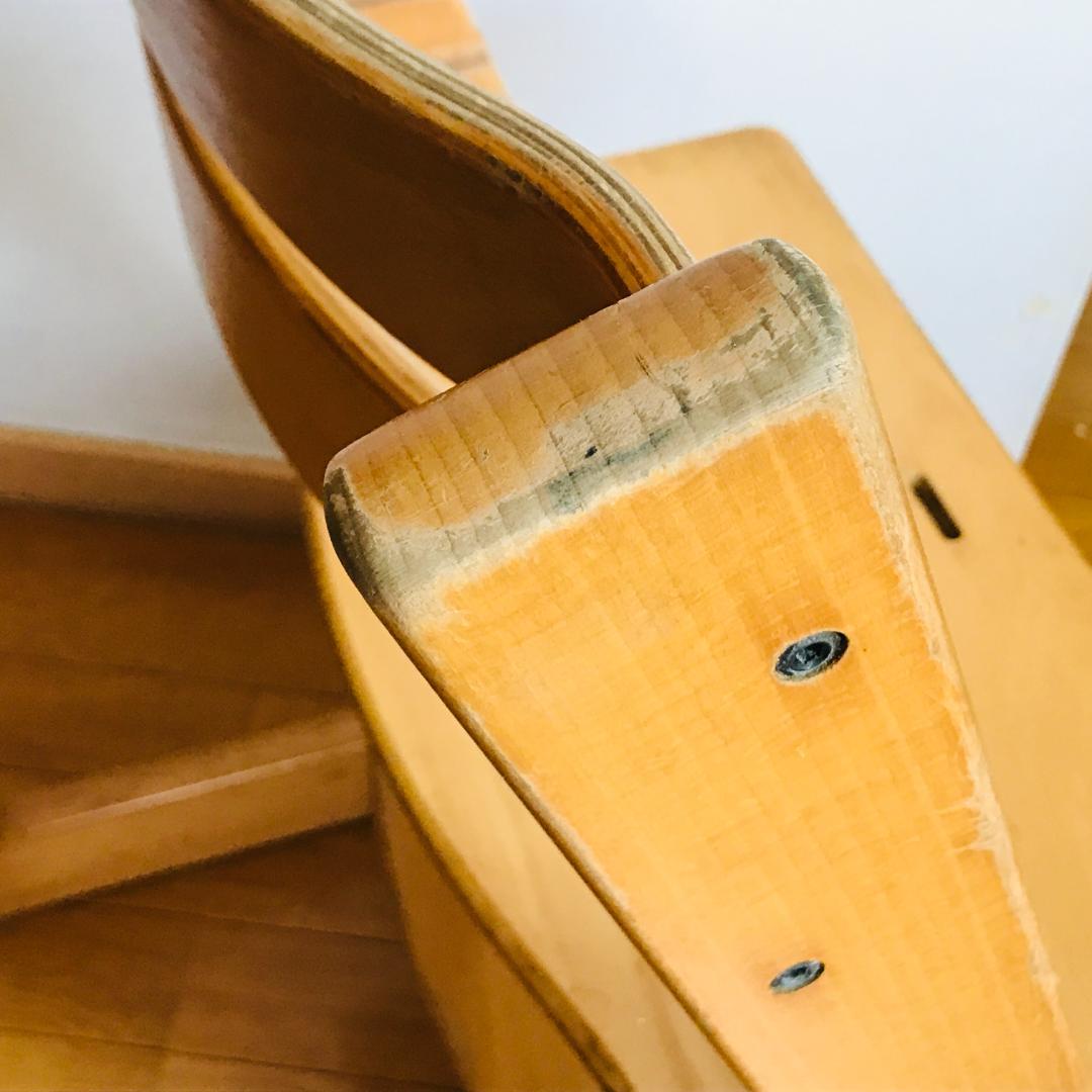 ２台　ストッケトリップトラップ　旧型　ベビーチェア　ハイチェア　シリアル無し