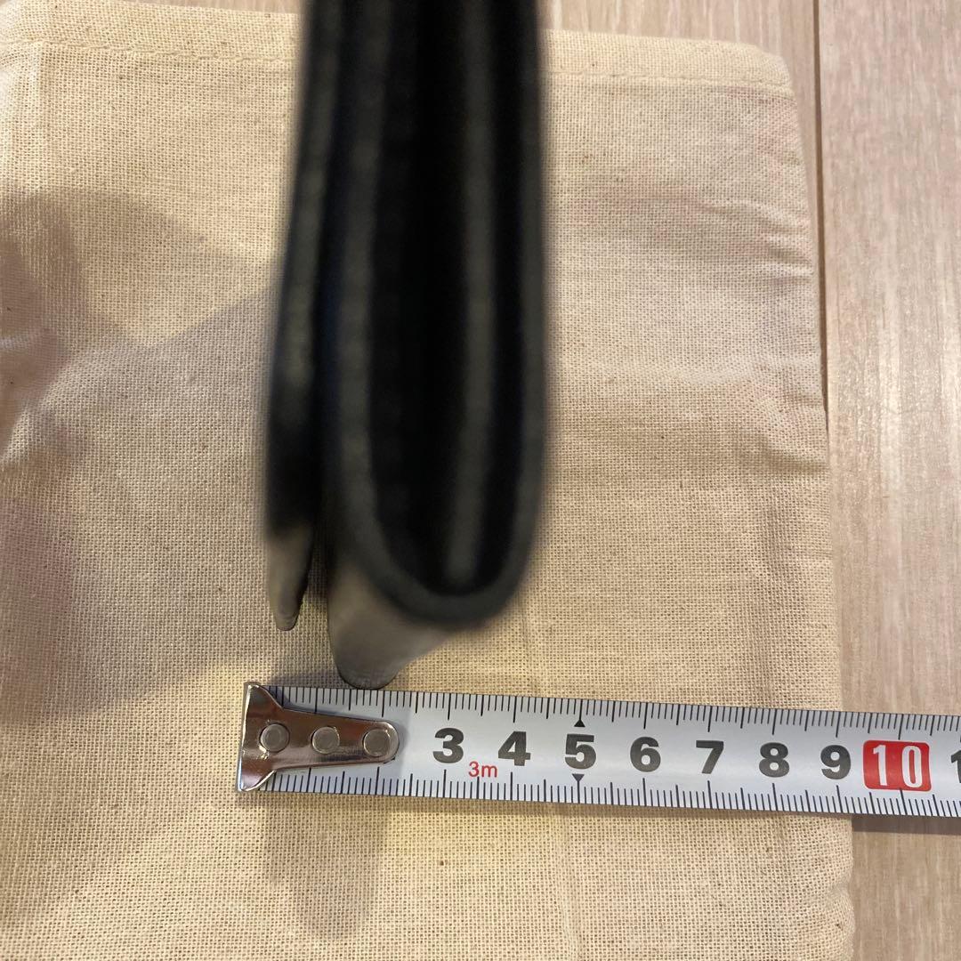 【新品・未使用品】genten 名刺ケース　カードケース　牛皮　ネイビー