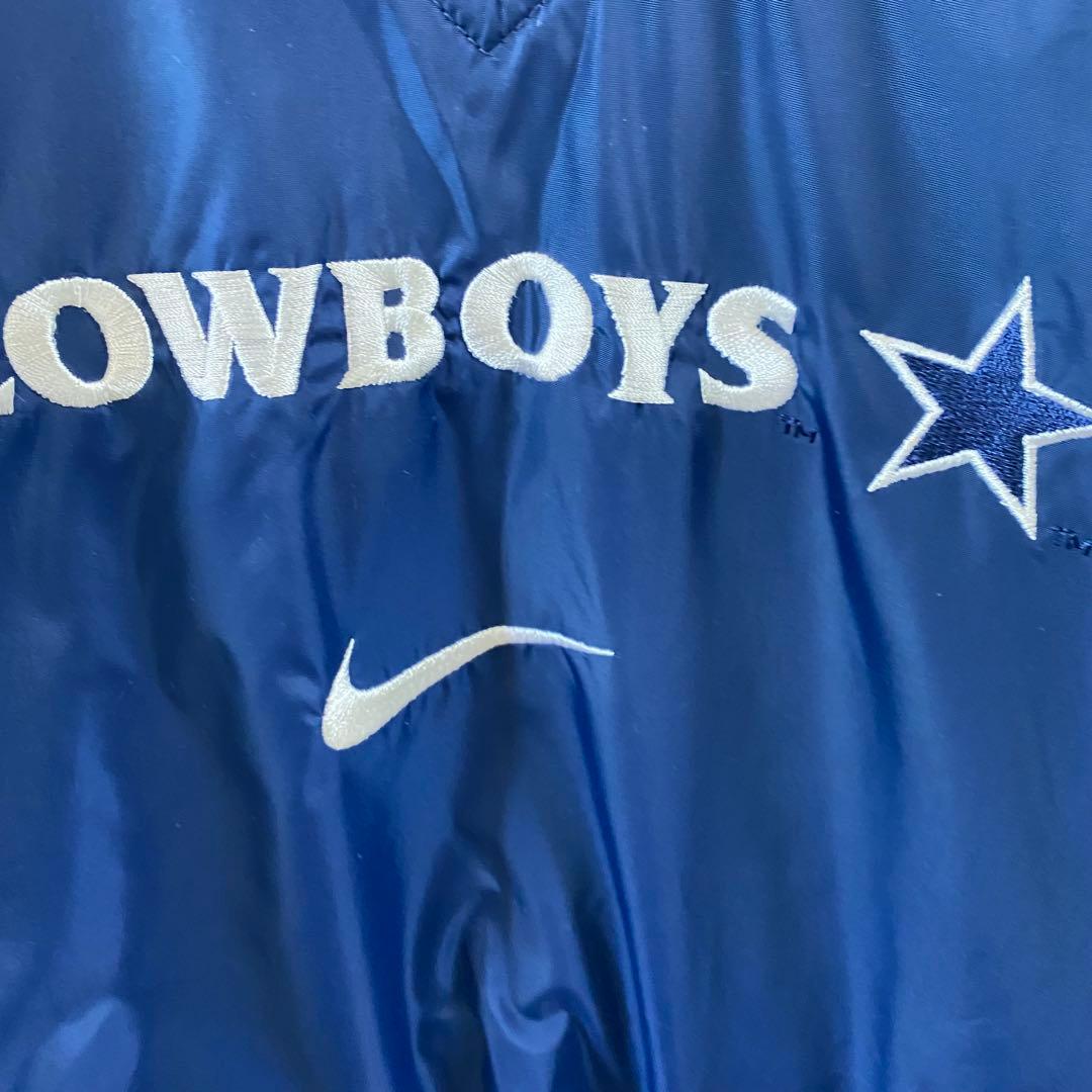 【未使用品】ナイキ×NFL ダラスカウボーイズ　プルオーバーナイロンジャケット