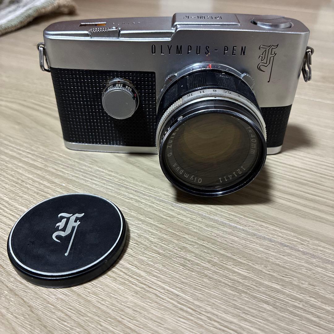 【ジャンク扱い】OLYMPUS PEN-F+40mm F1.4レンズ付き