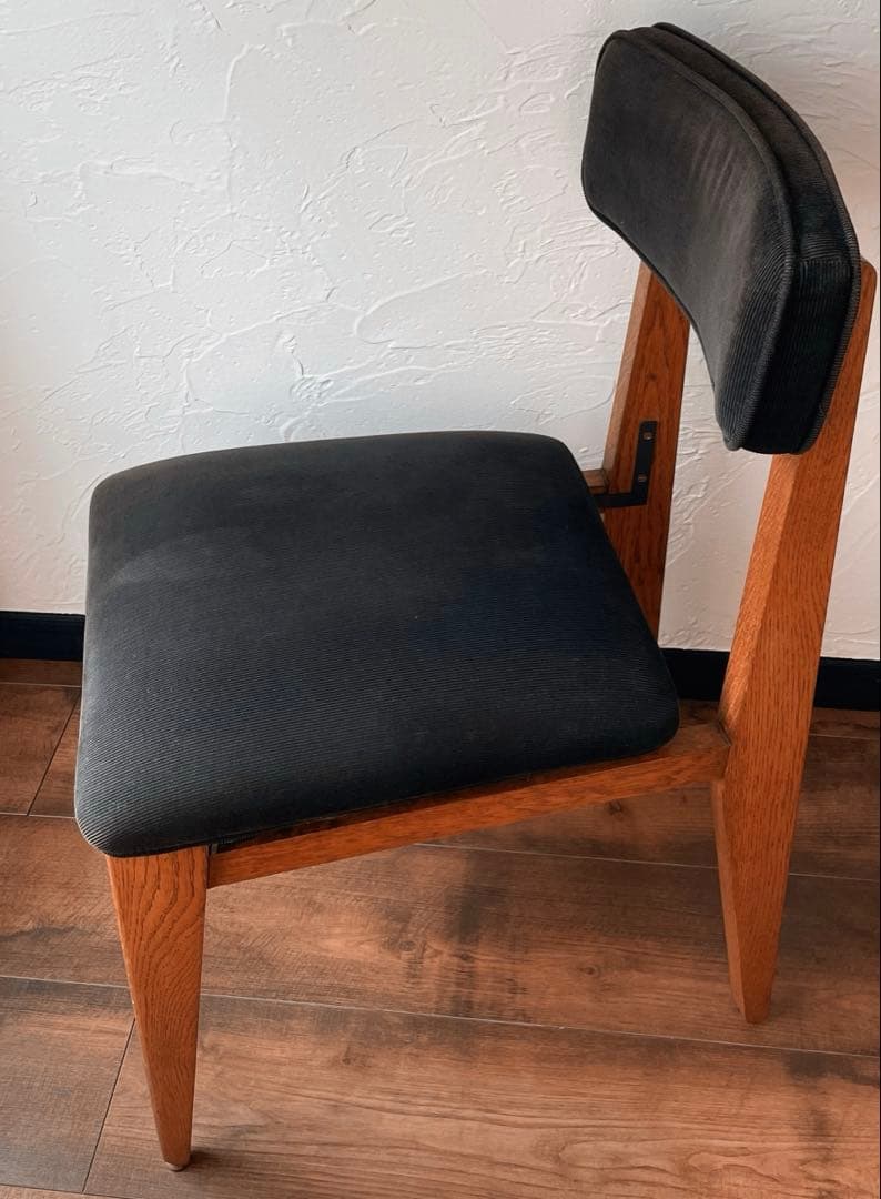 ジャーナルスタンダードファニチャー　クリスティチェア　ウッド　ブラック