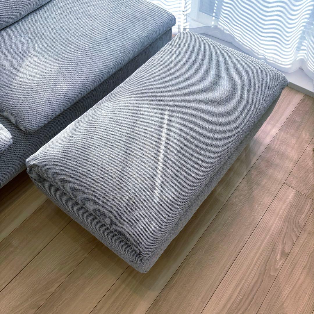 【美品】IKEA SÖDERHAMN ソーデルハムン オットマン