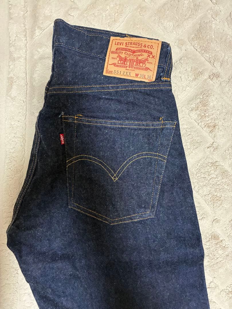 ロ*や様 LEVI'S(LVC)1960 551Z W30（米国バレンシア製）