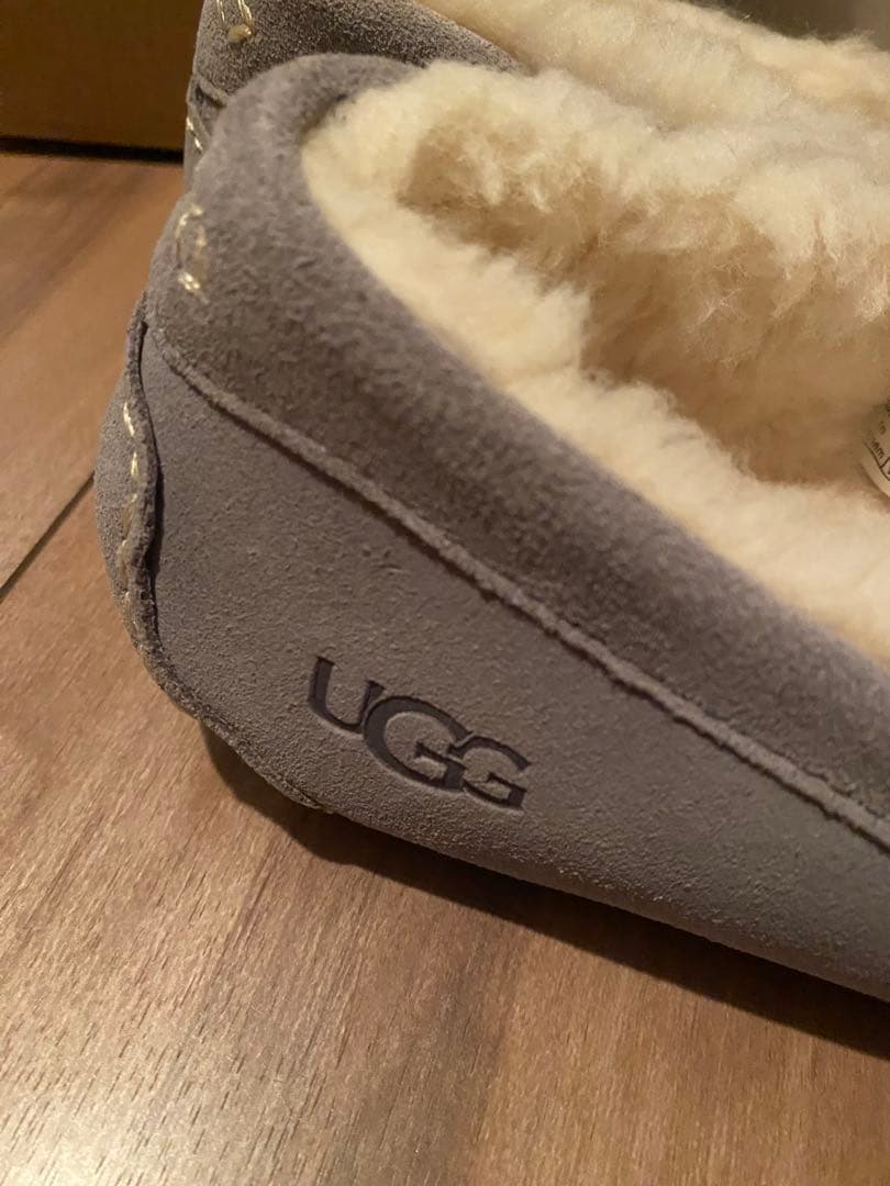 UGG ANSLEY アンスレー モカシン グレー 24cm アグ