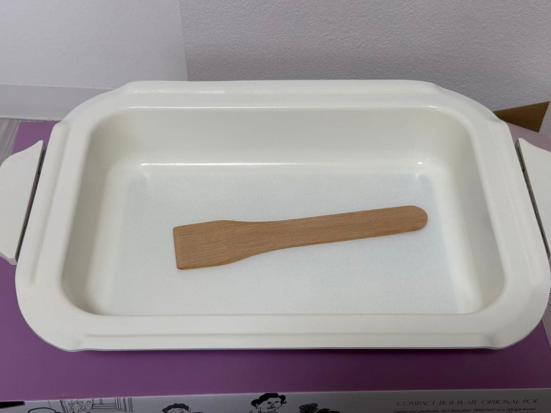 ブルーノ ホットプレート（セラミックコート鍋、レシピブック付き）